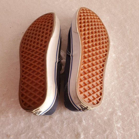 Vans off the wall blue shoes szmen-4.5 women-6 - Picture 7 of 7